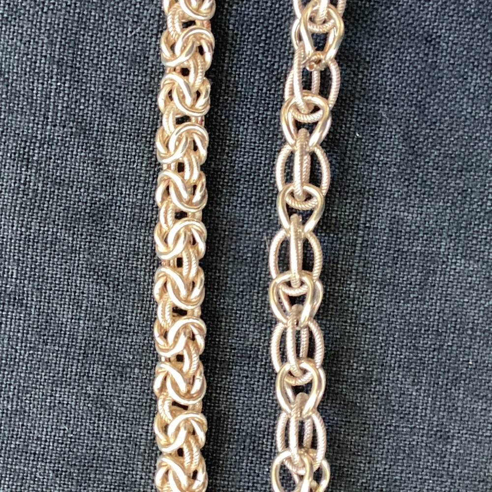 2 Milor Sterling Silver Bracelets